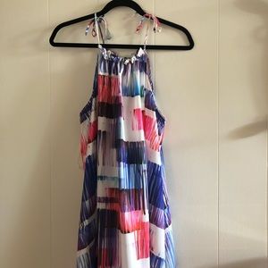 Anthropologie multicolored tent dress